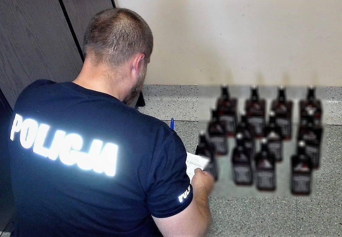 Pelplin: 25-latek ukradł alkohol za 1,5 tys. zł. Zatrzymali go pracownicy sklepu
