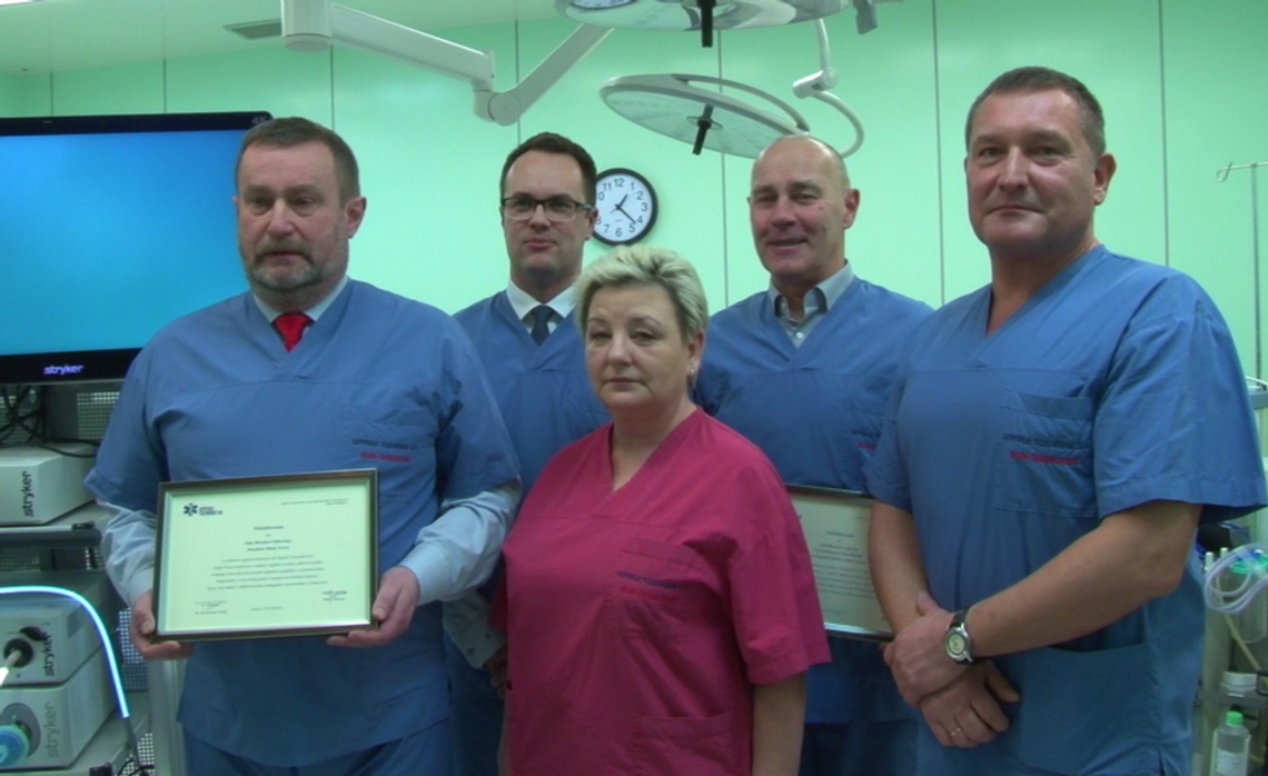 Pierwsze efekty współpracy miasta ze starostwem - tczewski szpital został wyposażony w nowoczesny laparoskop