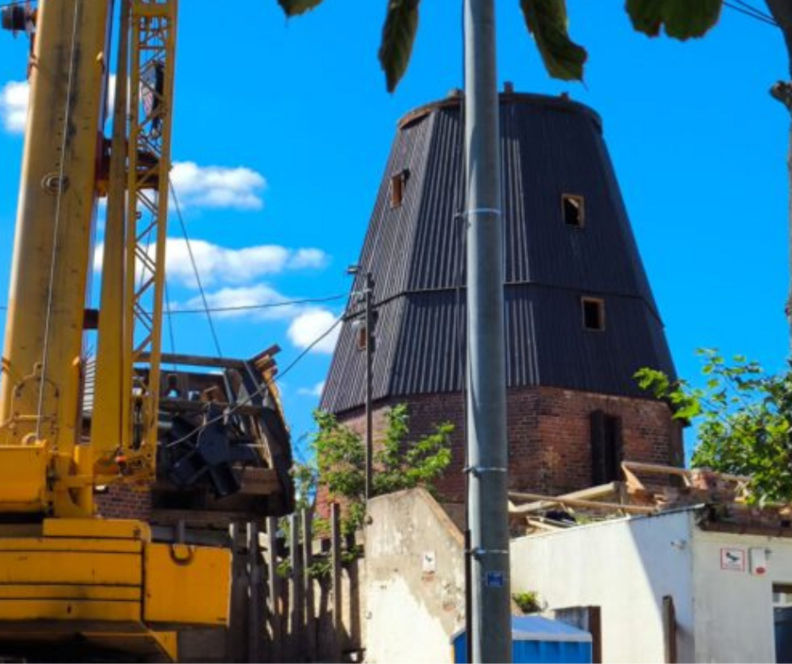 Pierwszy etap rewitalizacji zabytkowego wiatraka w Tczewie powoli dobiega końca. Co dalej? Pierwszy etap rewitalizacji zabytkowego wiatraka w Tczewie powoli dobiega końca. Co dalej?