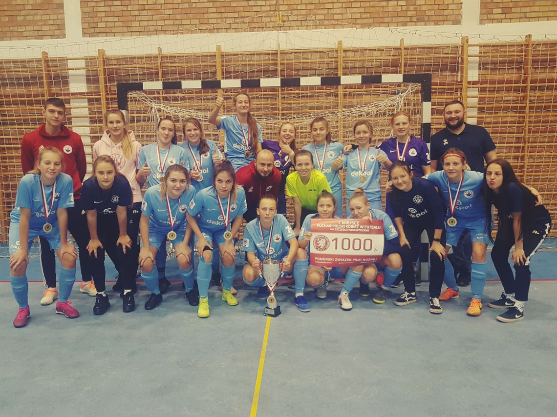 Piłkarki Pogoni Dekpol Tczew wygrały wojewódzki turniej o Puchar Polski w futsalu!