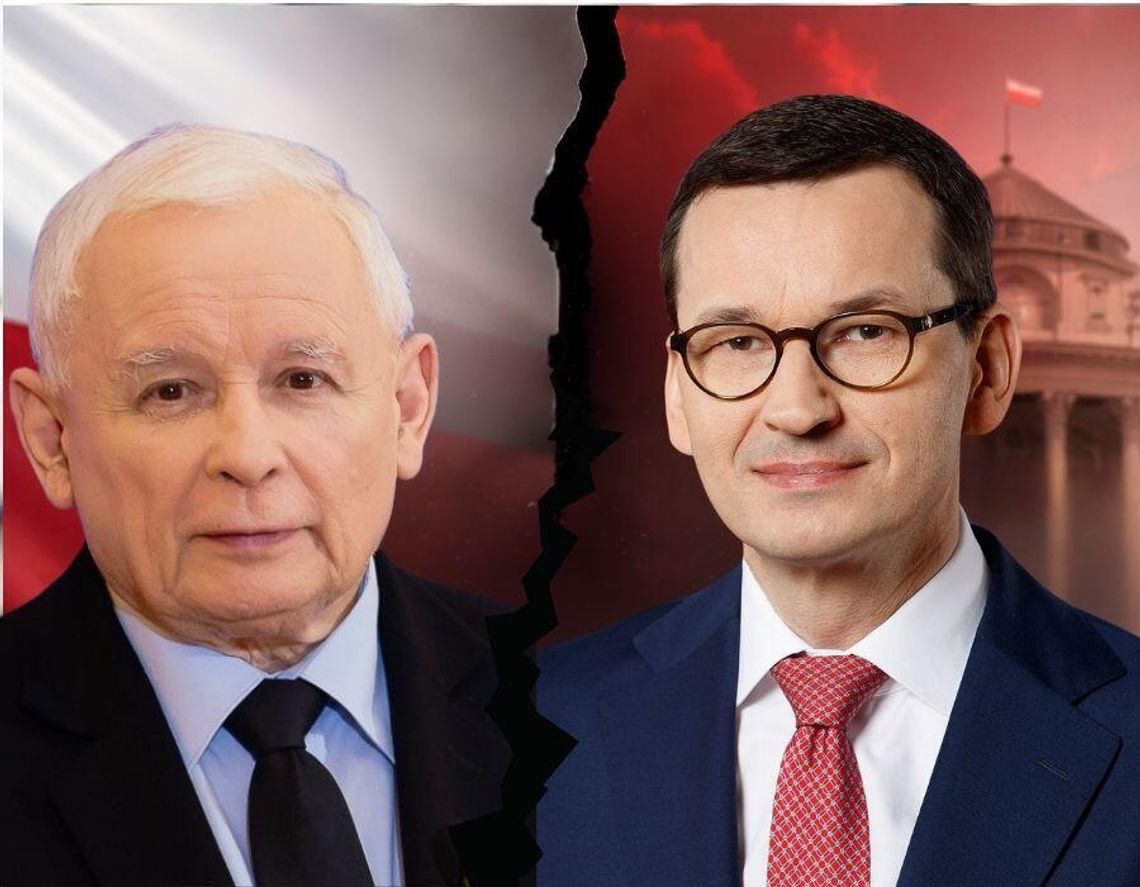 PiS pęka. Kaczyński odcina ludzi Morawieckiego. Zmienia się polska scena polityczna