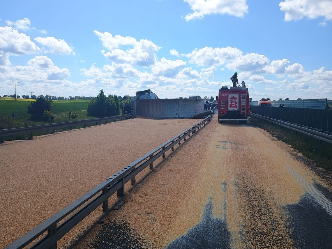 PLINE! Autostrada w stronę Gdańska zablokowana [AKTUALIZACJA]