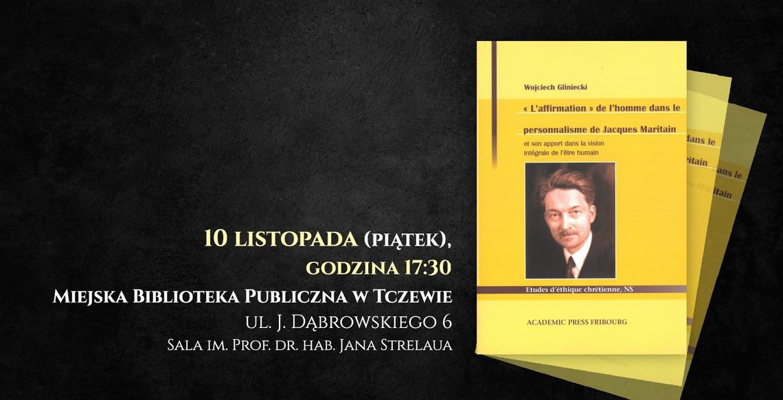 Po południu w MBP promocja książki ks. Wojciecha Glinieckiego