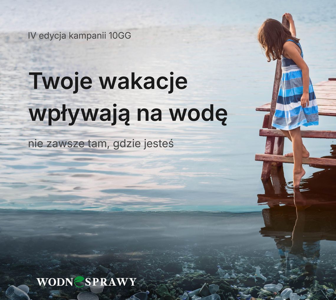 Po wakacjach nad wodą zostają tony śmieci. Trwa IV edycja kampanii 10GG
