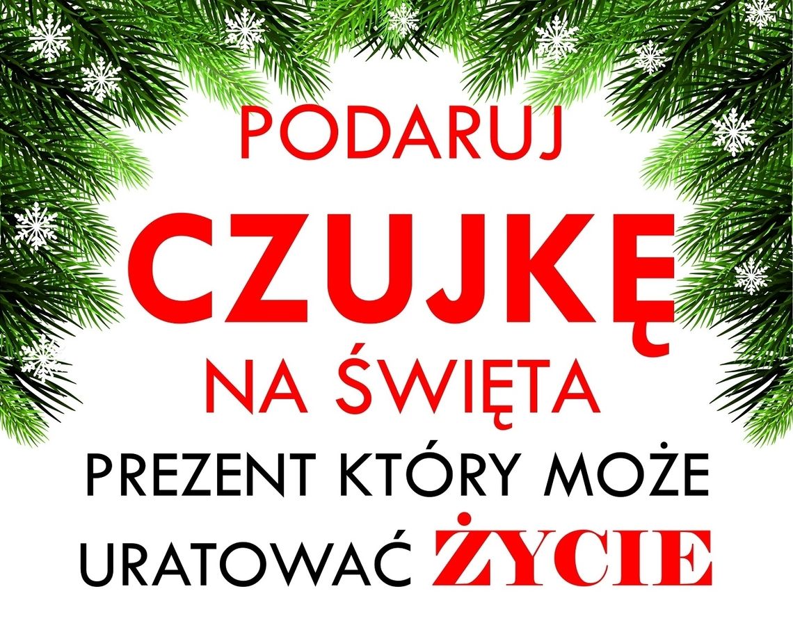 Podaruj czujkę na Święta. Akcja straży pożarnych trwa