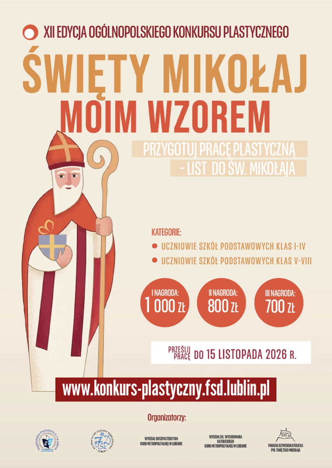 Podziel się dobrocią i wygraj nawet 1000 zł! Rusza XII edycja Ogólnopolskiego Konkursu Plastycznego Podziel się dobrocią i wygraj nawet 1000 zł! Rusza XII edycja Ogólnopolskiego Konkursu Plastycznego