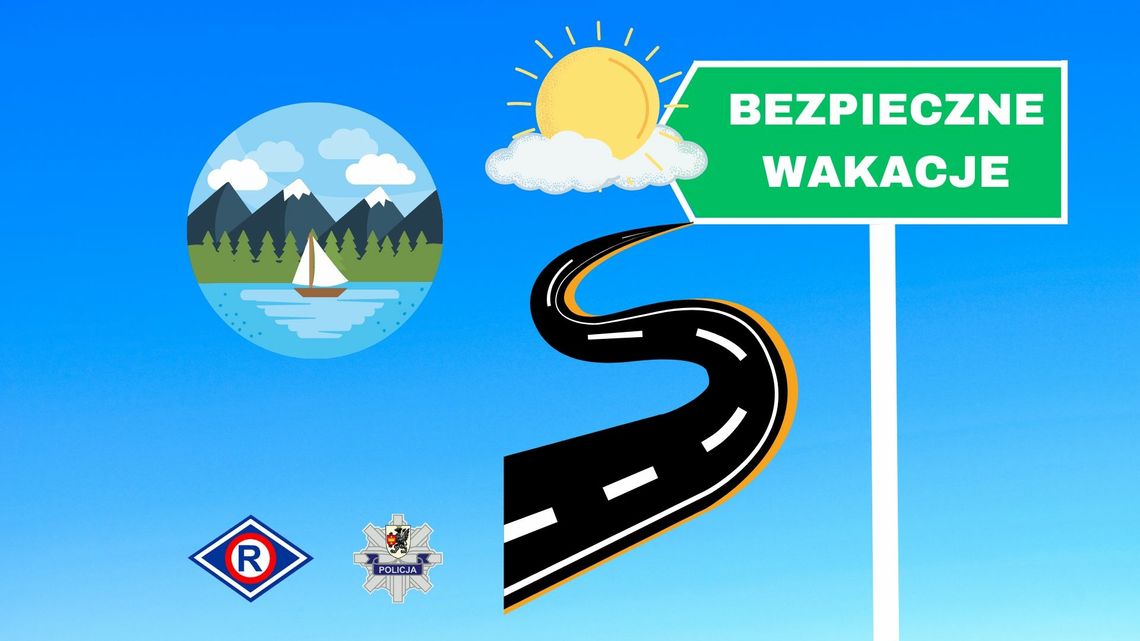 Policjanci zaczęli akcję "Bezpieczne Wakacje 2023"