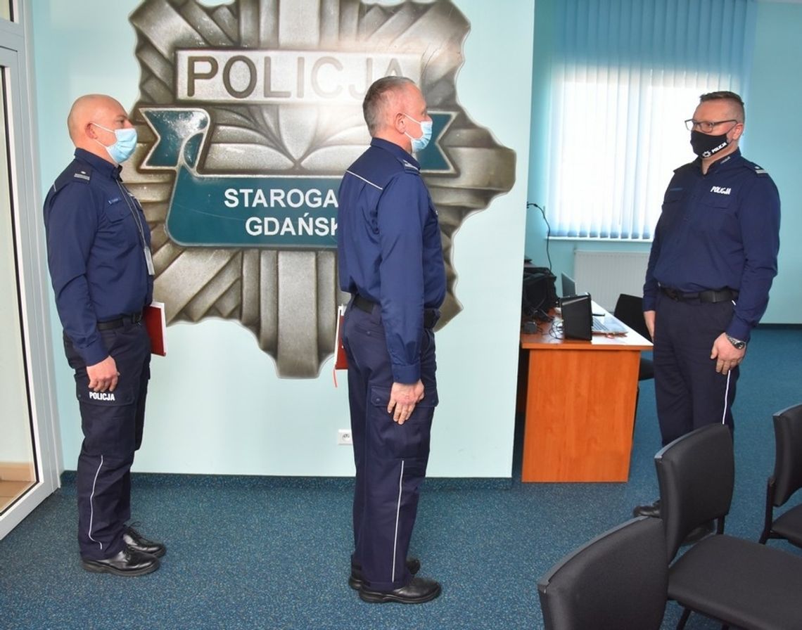 Policjanci ze Starogardu Gdańskiego podsumowali poprzedni rok