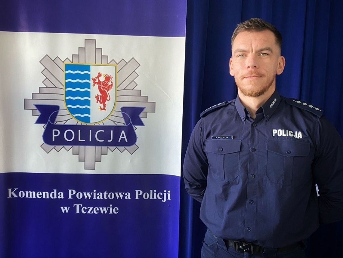 Policjant z Tczewa podczas urlopu w Zakopanem pomógł mężczyźnie