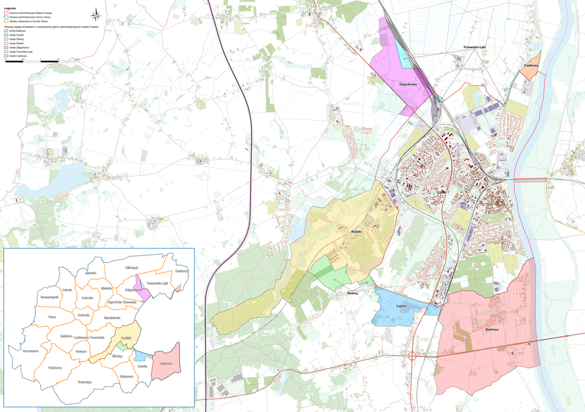 Poszerzenie granic Tczewa wzbudza wiele kontrowersji