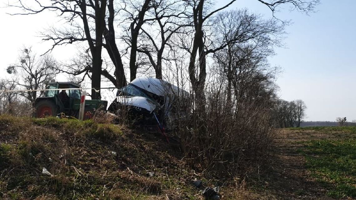 Poważny wypadek w miejscowości Borkowo. 8 osób poszkodowanych 