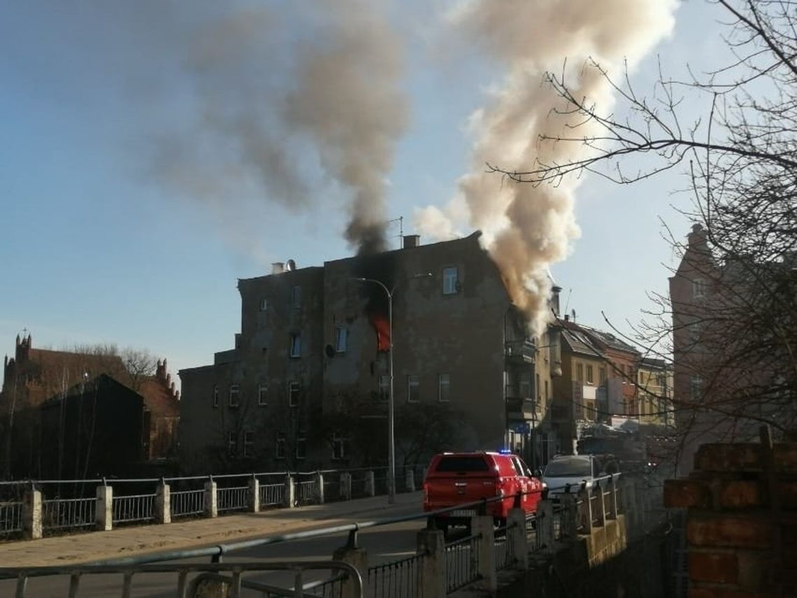 Pożar w Starogardzie Gdańskim - zginęło troje dzieci