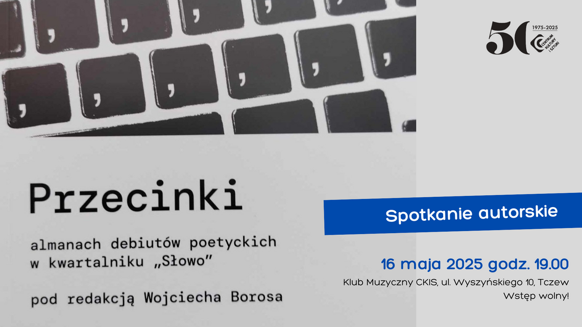 „Przecinki”, czyli pierwszy głos poetów. Gdańska antologia debiutów poetyckich