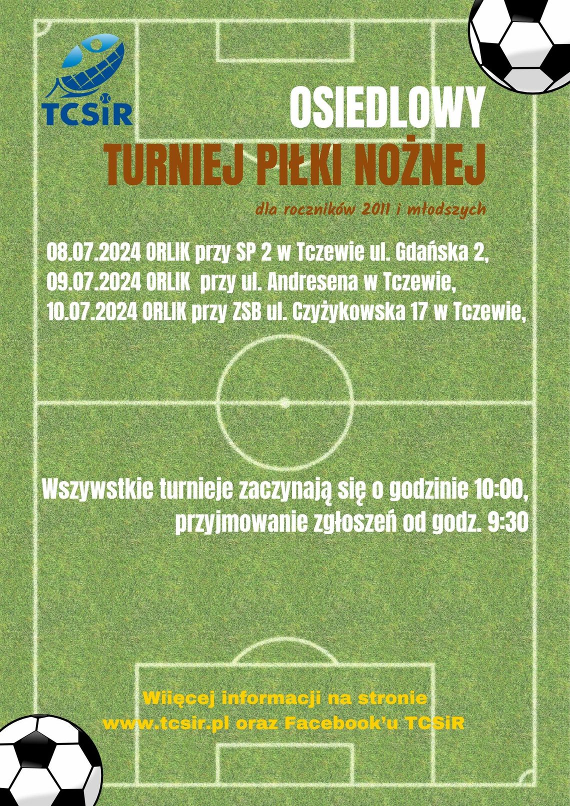 Przed nami piłkarskie Mistrzostwa Osiedli! Zbierz drużynę, przyjdź na boisko i pokaż, kto rządzi w Twojej okolicy