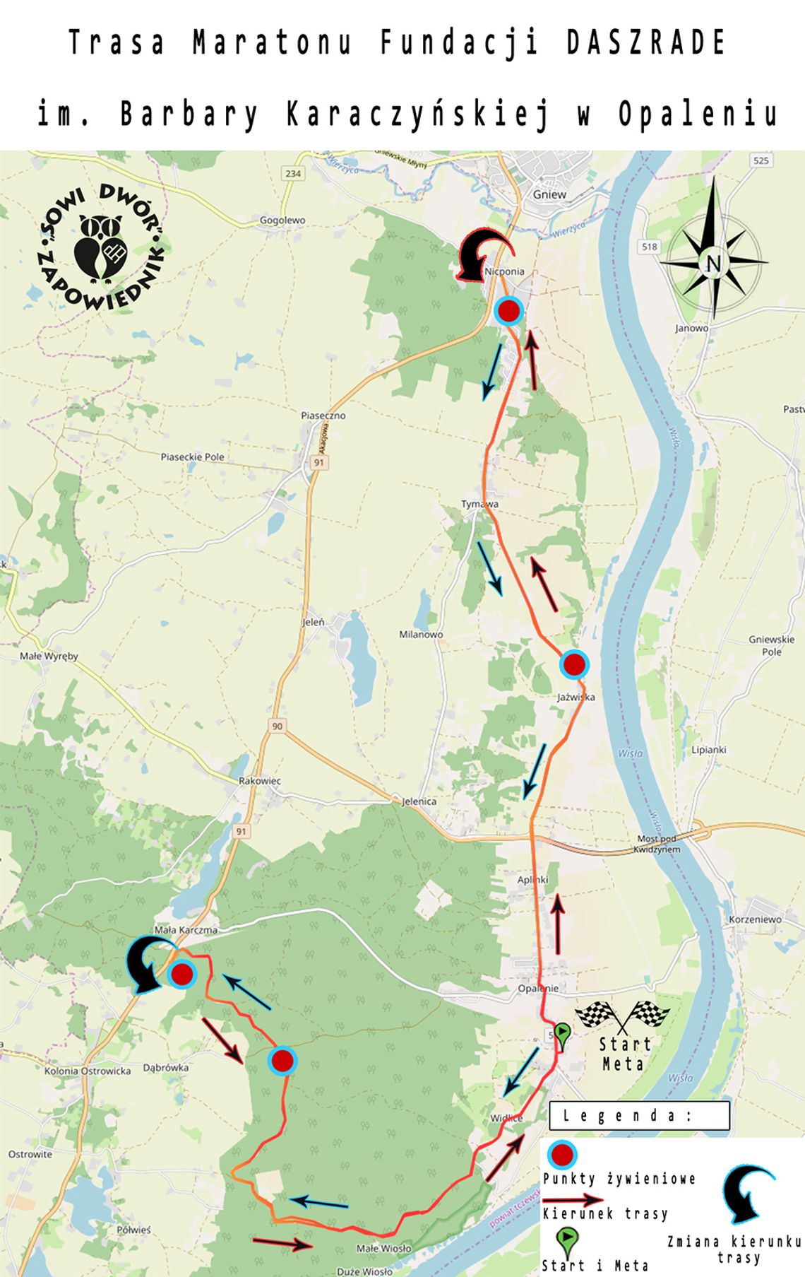 Przed nami X edycja maratonu i półmaratonu "Zapowiednik" w Opaleniu