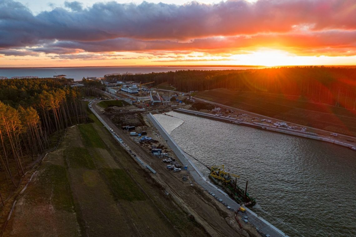 Przekop Mierzei Wiślanej prawie gotowy. Otwarcie we wrześniu! Przekop Mierzei Wiślanej prawie gotowy. Otwarcie we wrześniu!