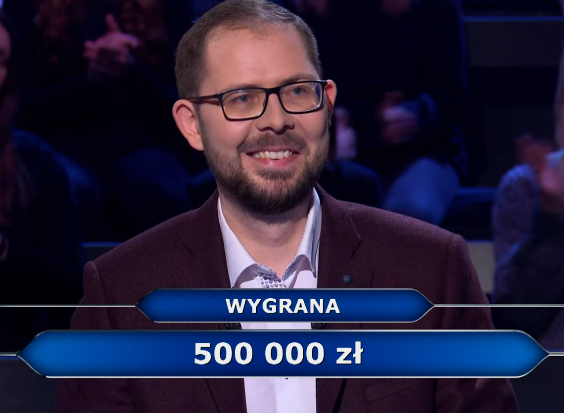 Przemysław Zieliński wygrał pół miliona złotych w programie telewizyjnym! [ROZMOWA]