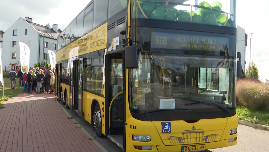 W Rokitkach Tczewskich ruszyła darmowa komunikacja autobusowa