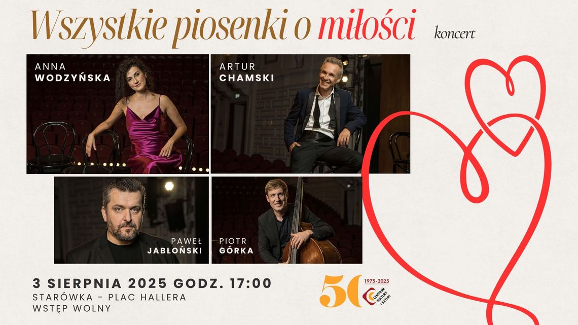 Romantyczny koncert już 3 sierpnia na tczewskiej starówce