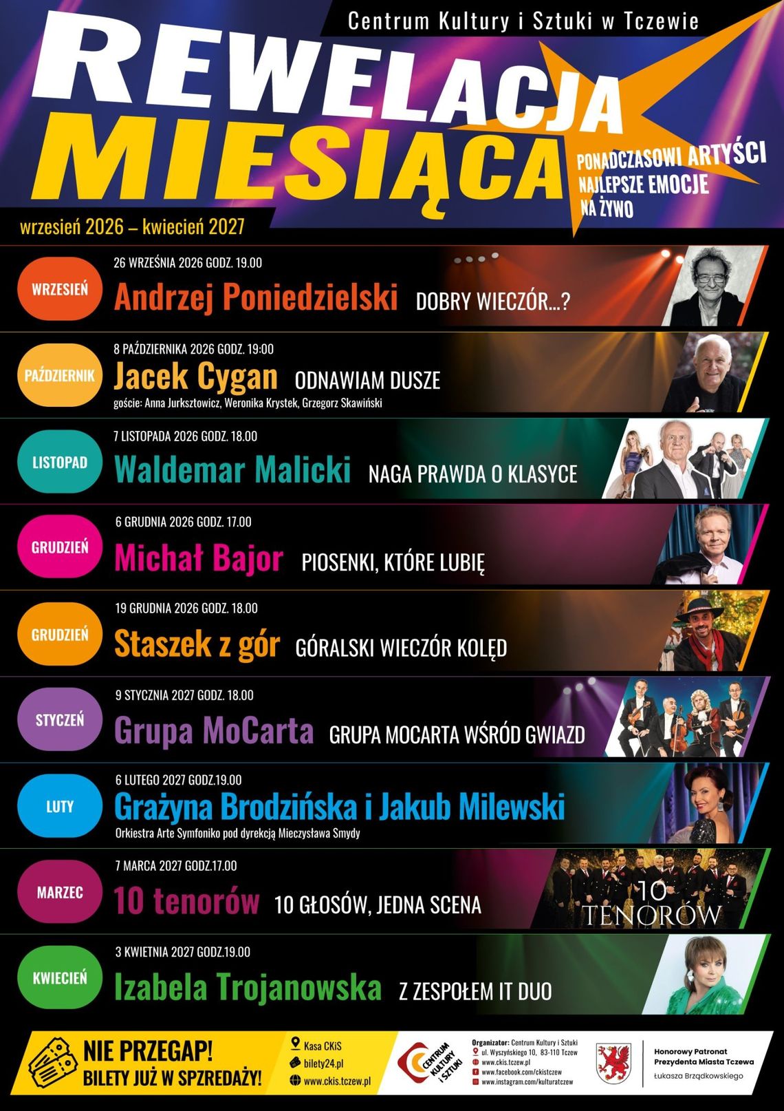Rusza cykl „Rewelacja miesiąca” w CKiS Rusza cykl „Rewelacja miesiąca” w CKiS