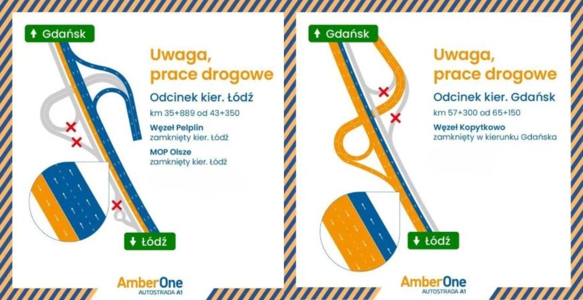 Ruszają kolejne remonty na Autostradzie A1. Sprawdź lokalizacje Ruszają kolejne remonty na Autostradzie A1. Sprawdź lokalizacje