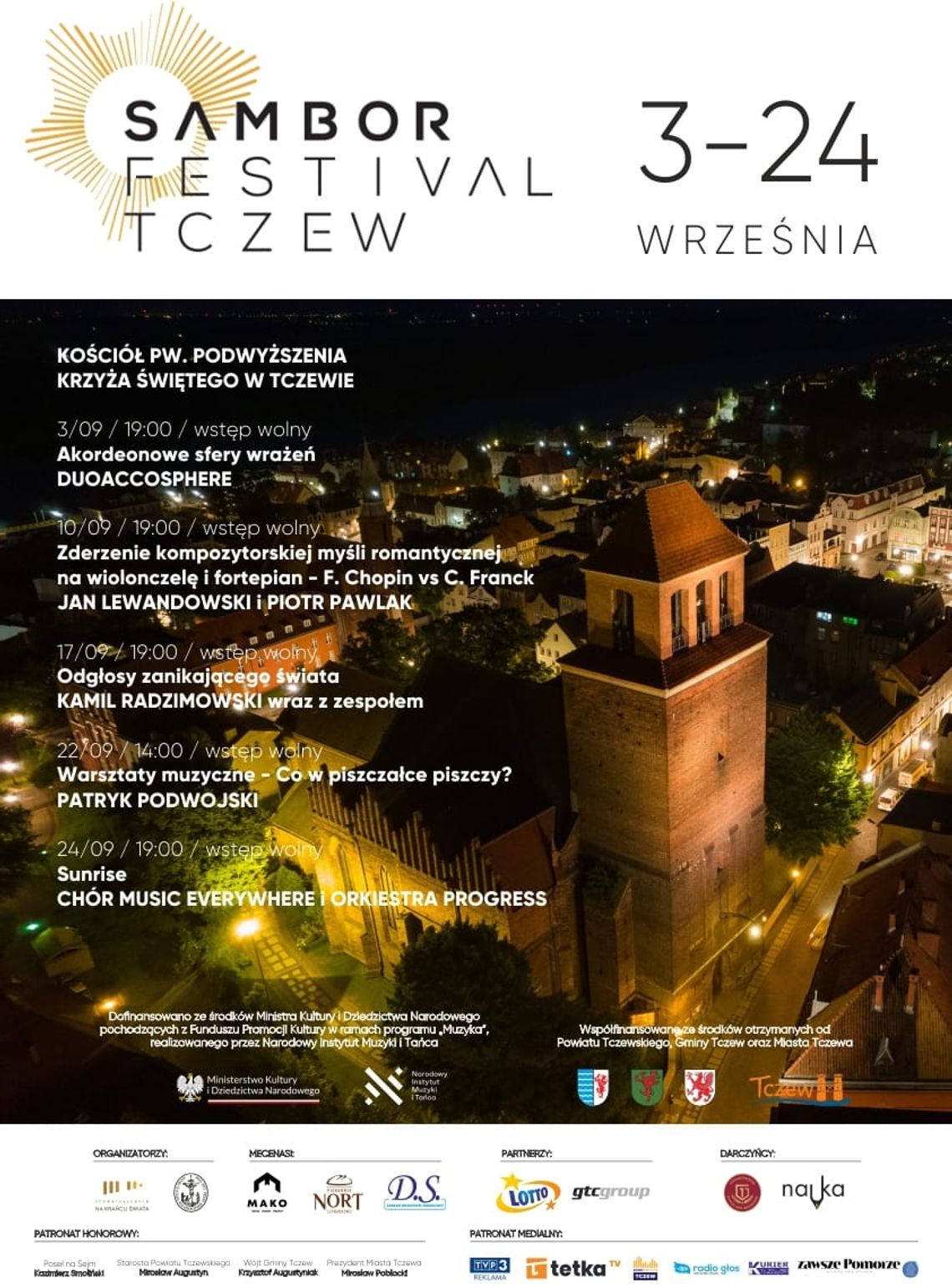 3 września rusza Sambor Festival. Organizatorzy zapraszają do Fary