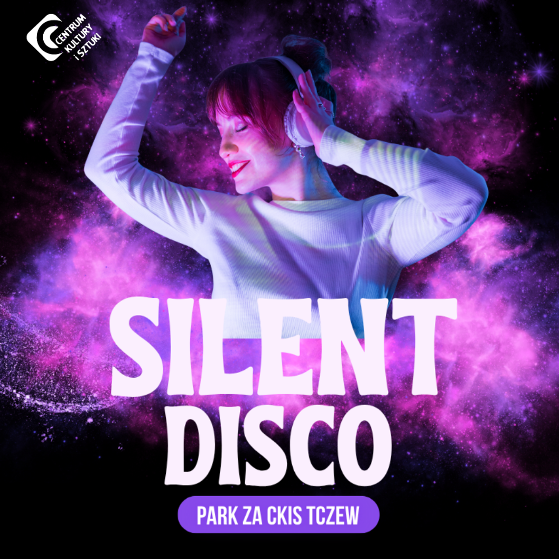 Silent disco w tczewskim parku Silent disco w tczewskim parku