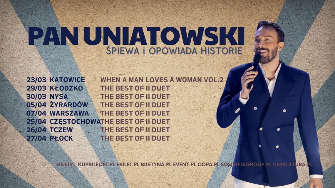 Sławek Uniatowski zaśpiewa w Tczewie [AKTUALIZACJA]