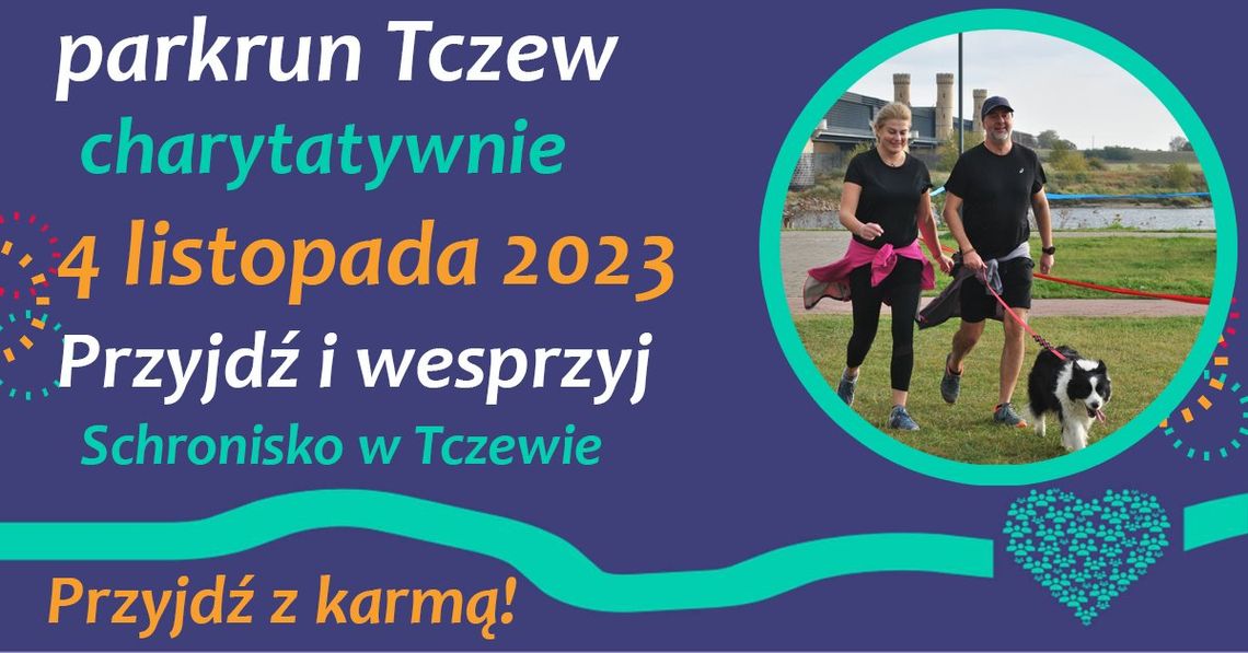 Sobotni parkrun pobiegnie dla zwierzaków ze schroniska