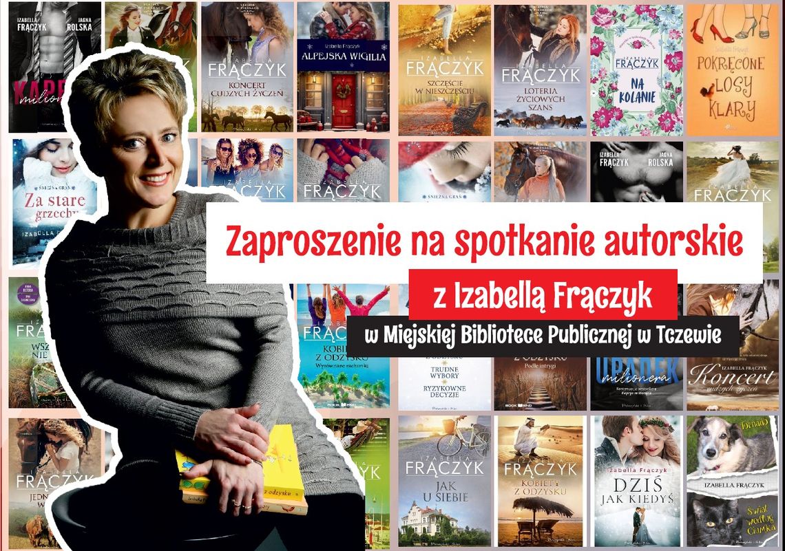 Spotkanie autorskie z Izabelą Frączyk. Nie tylko dla kobiet