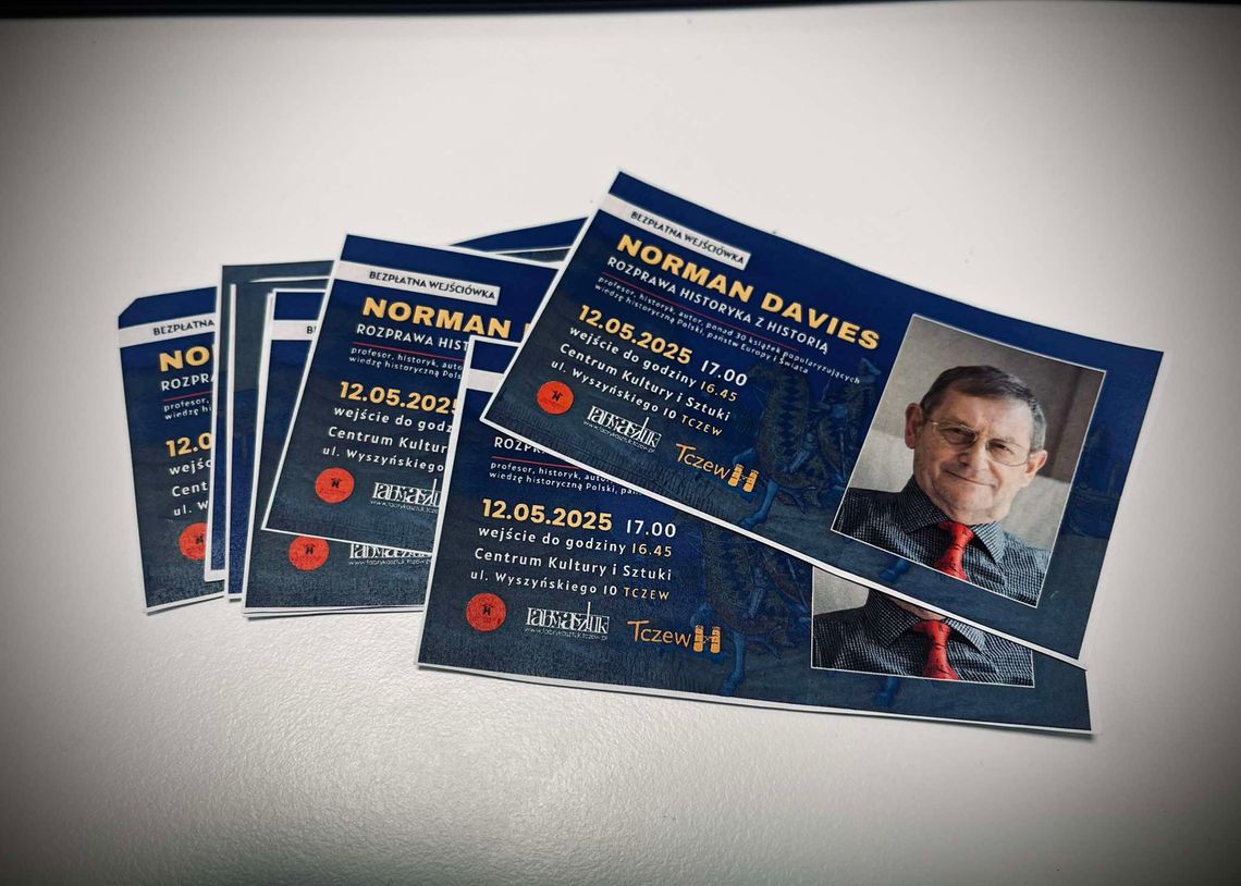 Spotkanie z wybitnym historykiem w Tczewie