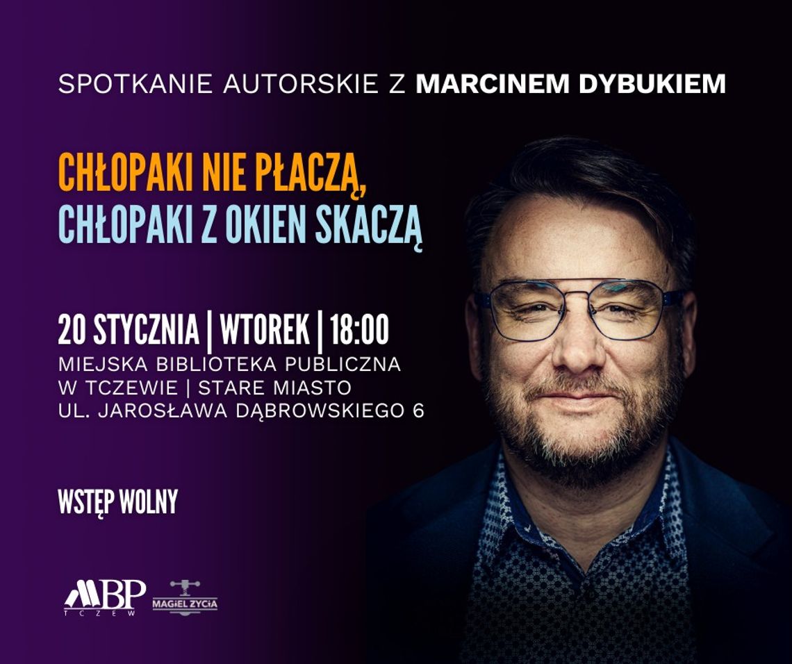 Dziś w MBP spotkanie z Marcinem Dybukiem