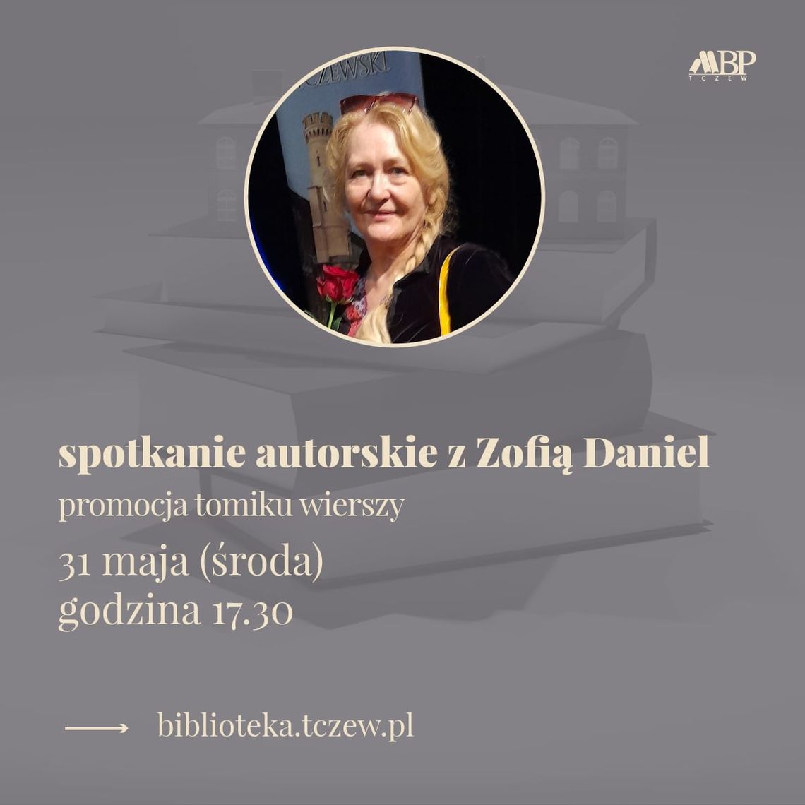 Spotkanie z poetką Zofią Daniel w tczewskiej bibliotece