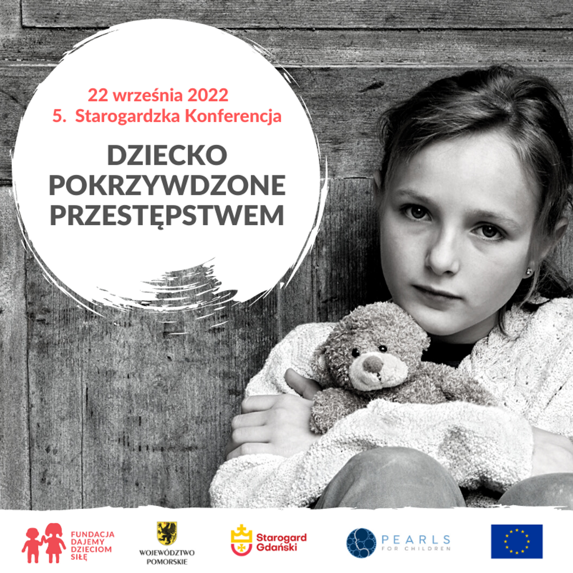 Starogard Gdański: 22 września odbędzie się konferencja "Dziecko Pokrzywdzone Przestępstwem"