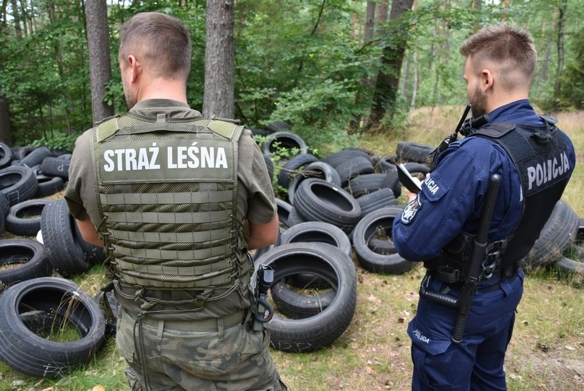 Starogard Gdański: Dwa patrole, dwie interwencje. Co dzieje się w okolicznych lasach?