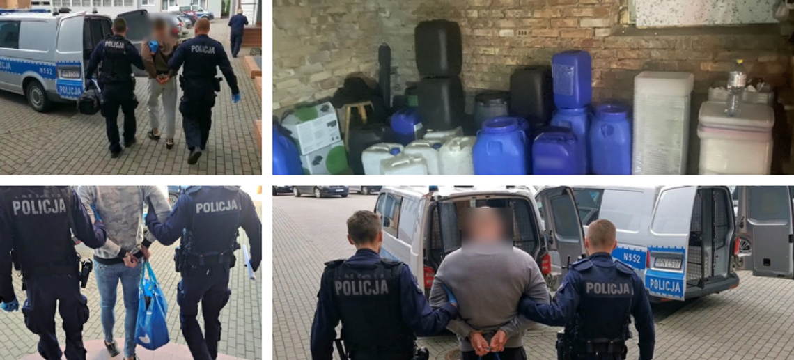 Starogard Gdański: Policjanci zlikwidowali wytwórnię narkotyków