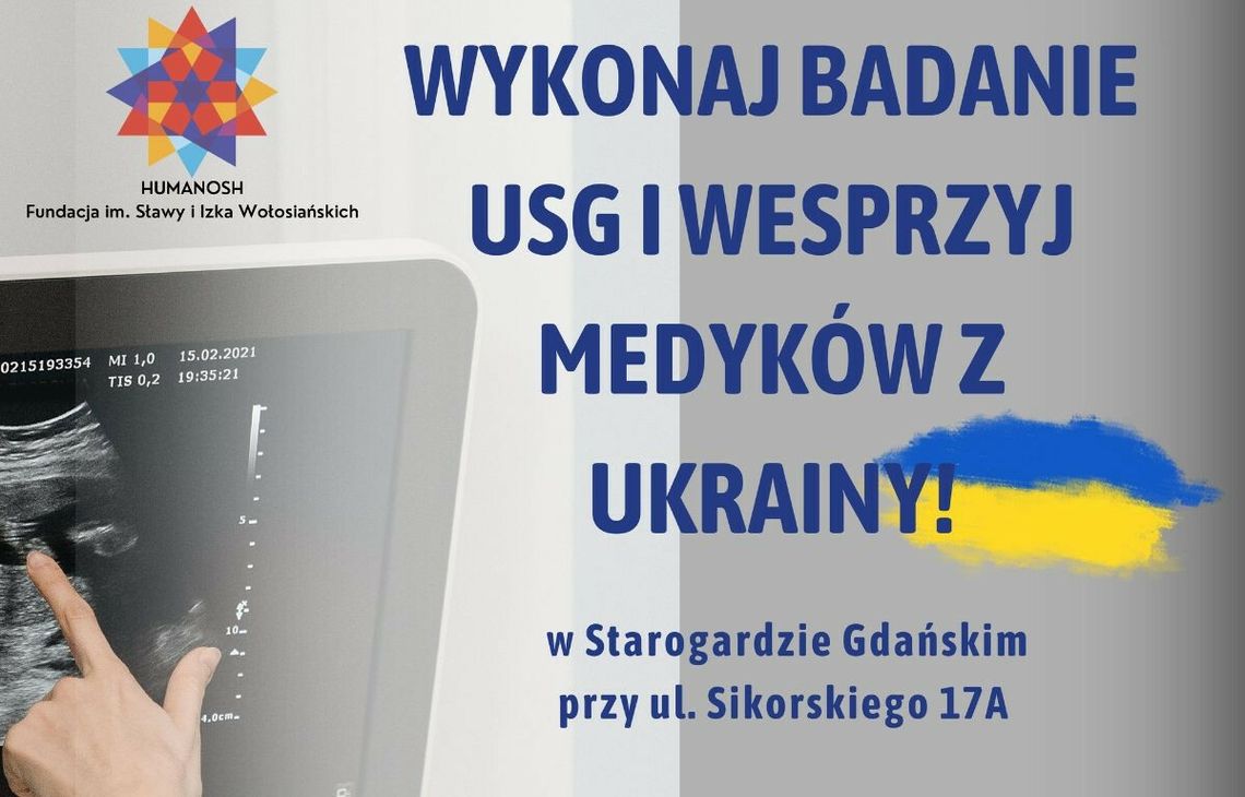 Starogard Gdański: Zbiórka na sprzęt medyczny dla Ukrainy