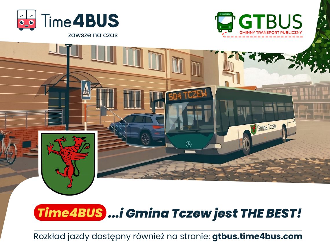System Time4BUS w Gminie Tczew System Time4BUS w Gminie Tczew