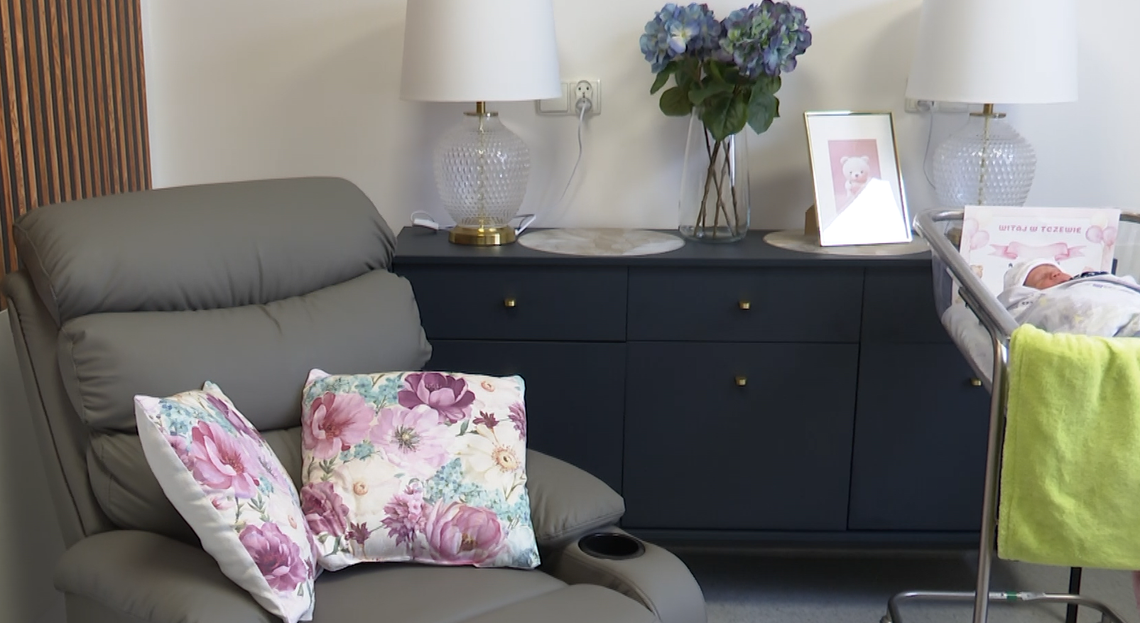Szpital czy przytulny dom? Wyjątkowa Sala Rodzinna na tczewskiej porodówce