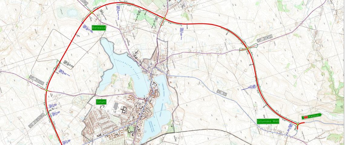 Sztum coraz bliżej budowy obwodnicy Sztum coraz bliżej budowy obwodnicy