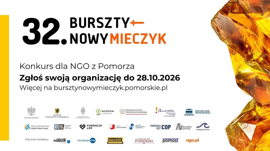 Szukają bursztynów Pomorza. Rusza 32. edycja Konkursu Bursztynowego Mieczyka Szukają bursztynów Pomorza. Rusza 32. edycja Konkursu Bursztynowego Mieczyka