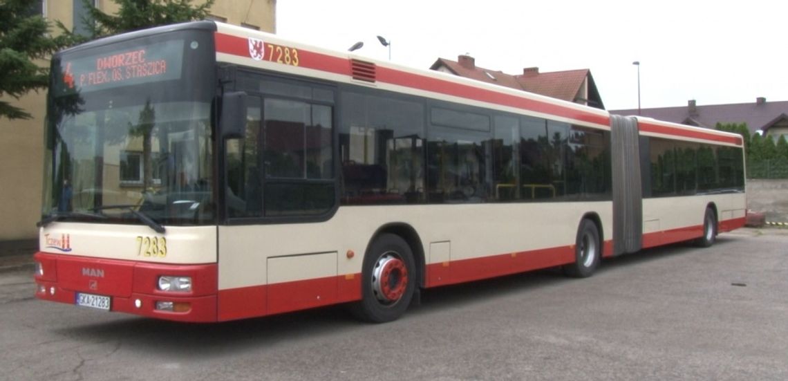 Tczew: 21-latek próbował ukraść miejski autobus 