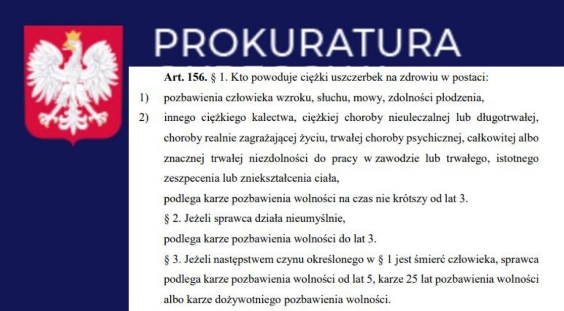 Tczew: Akt oskarżenia przeciwko krewkiemu 39-latkowi