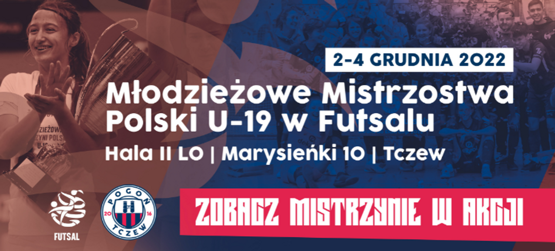 Tczew gospodarzem futsalowych Mistrzostw Polski. Tytułu bronić będą zawodniczki Pogoni Dekpol Tczew