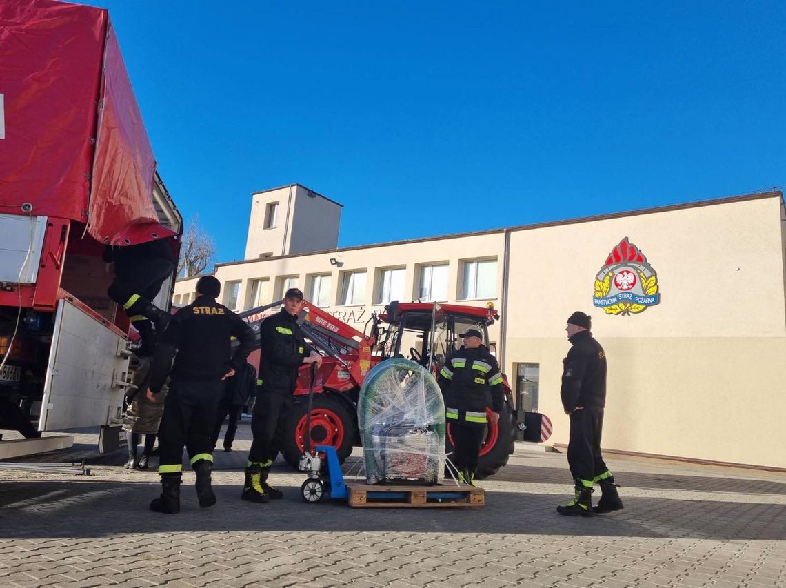 Tczew: Kolejny konwój z pomocą dla ukraińskich strażaków