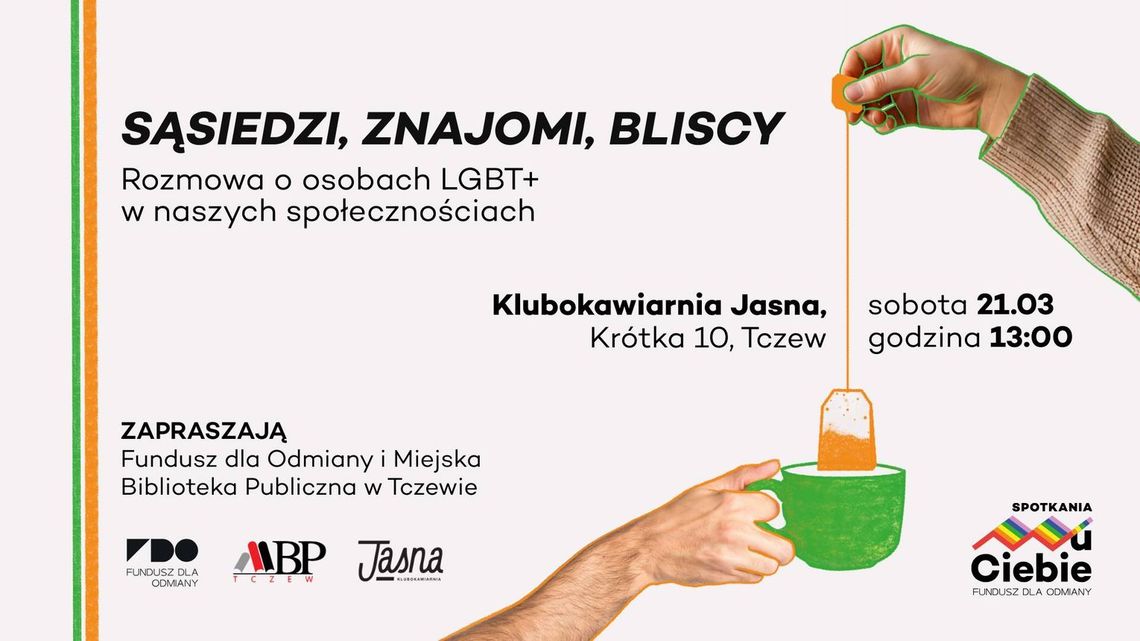 Tczew na trasie „Spotkań u Ciebie”. Czy Polska lokalna może być domem dla każdego?