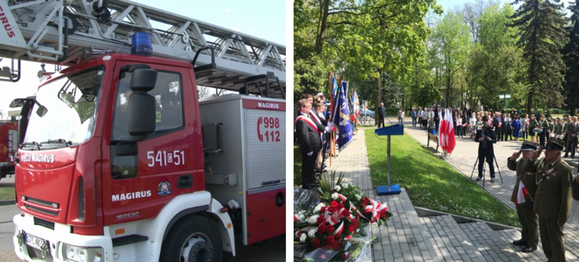 Tczew: Piknik strażacki i uroczystości w 228. rocznicę uchwalenia Konstytucji 3 Maja