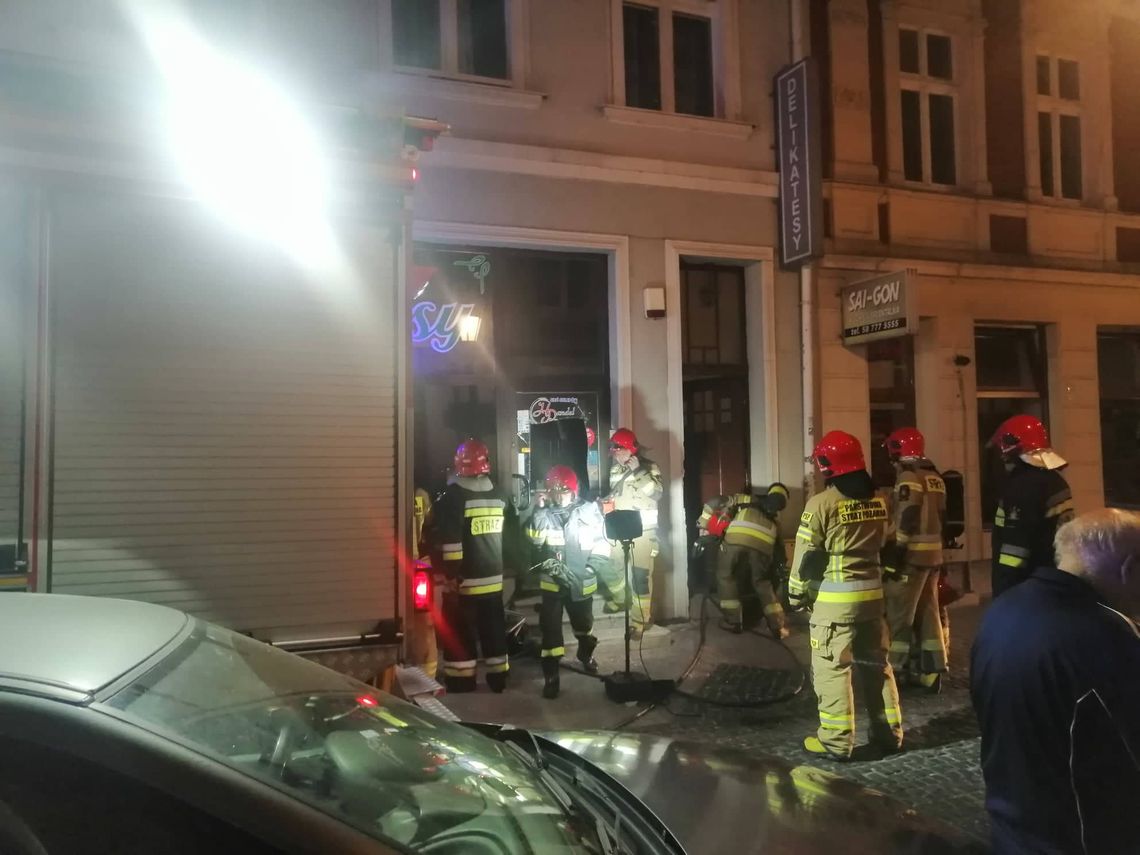 Tczew: Pożar przy ulicy Mickiewicza