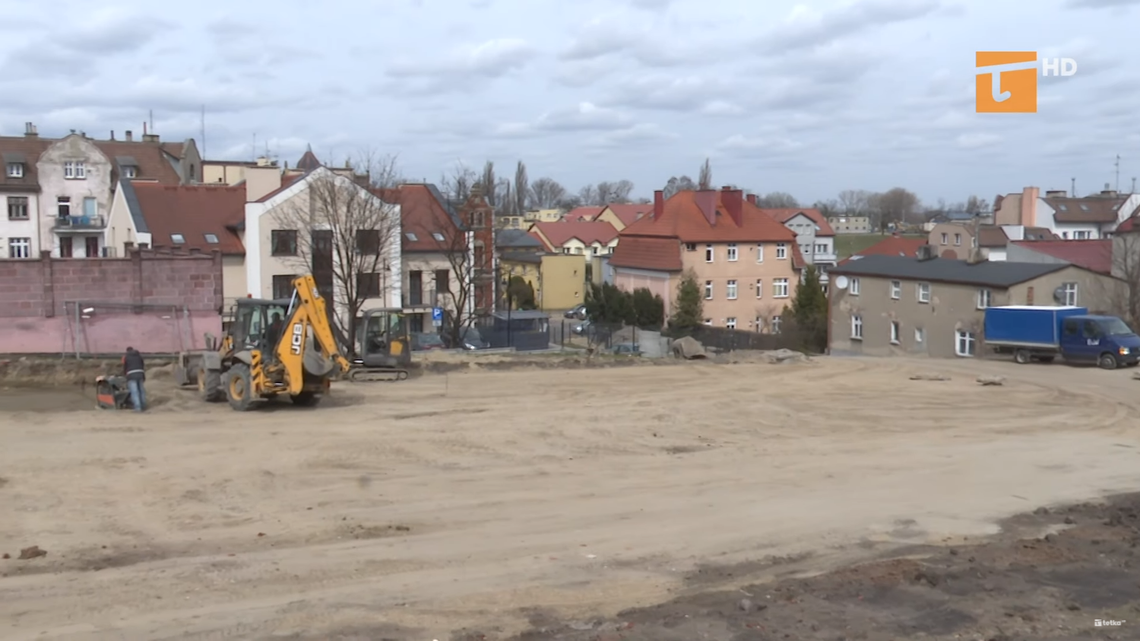 Tczew: Ruszyła budowa parkingu przy ul. ks. Ściegiennego 