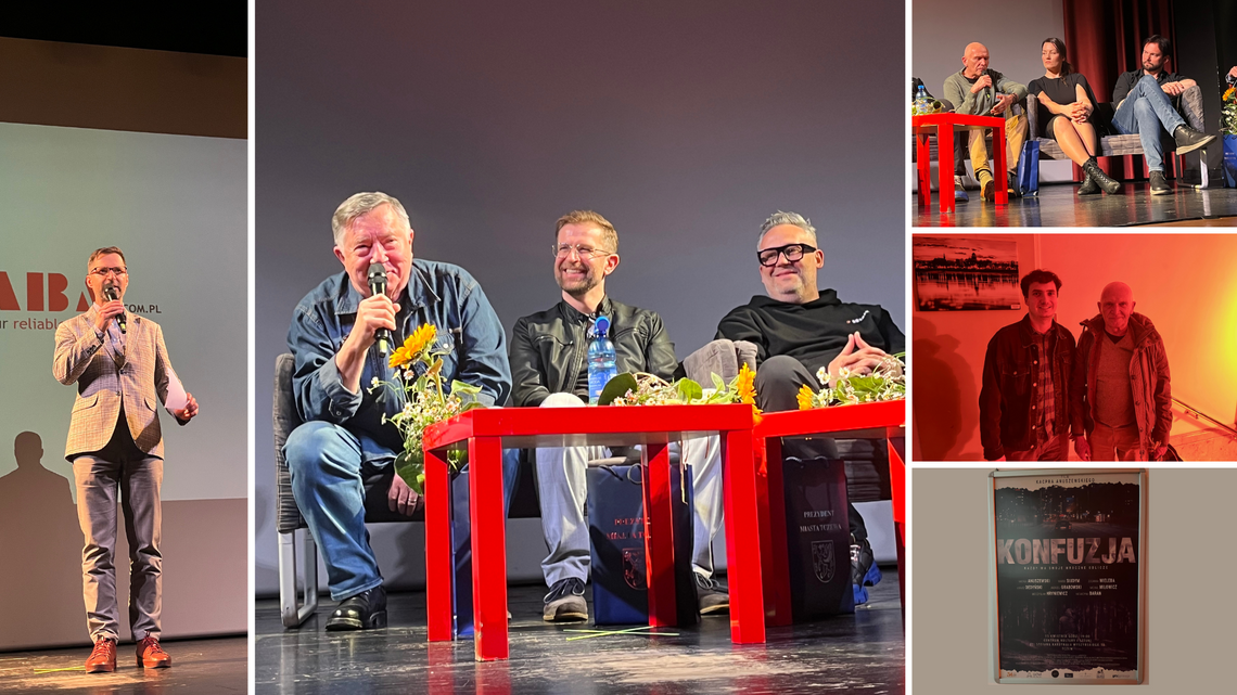 Tczew: Spotkania, rozmowy i kulisy - relacja z premiery filmu "Konfuzja" w CKiS [RELACJA]